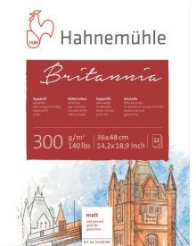 Hahnemühle Aquarellblock Britannia 36 x 48 cm matt