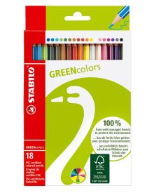 STABILO Farbstift GREENcolors 18 Stk. Etui