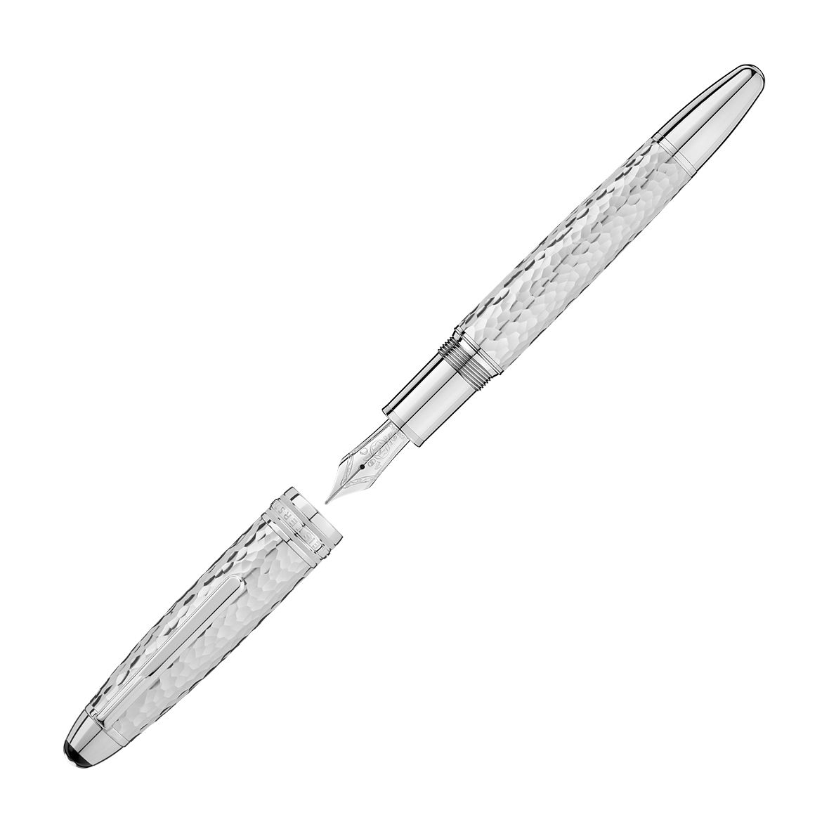 Montblanc Meisterstuck LeGrand Martele Sterling Silber Fullfederhalter