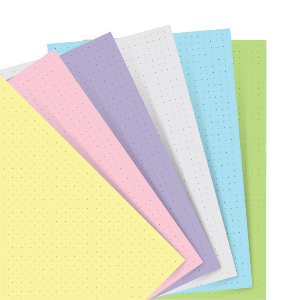 Filofax Notebook Refill A5 Pastell