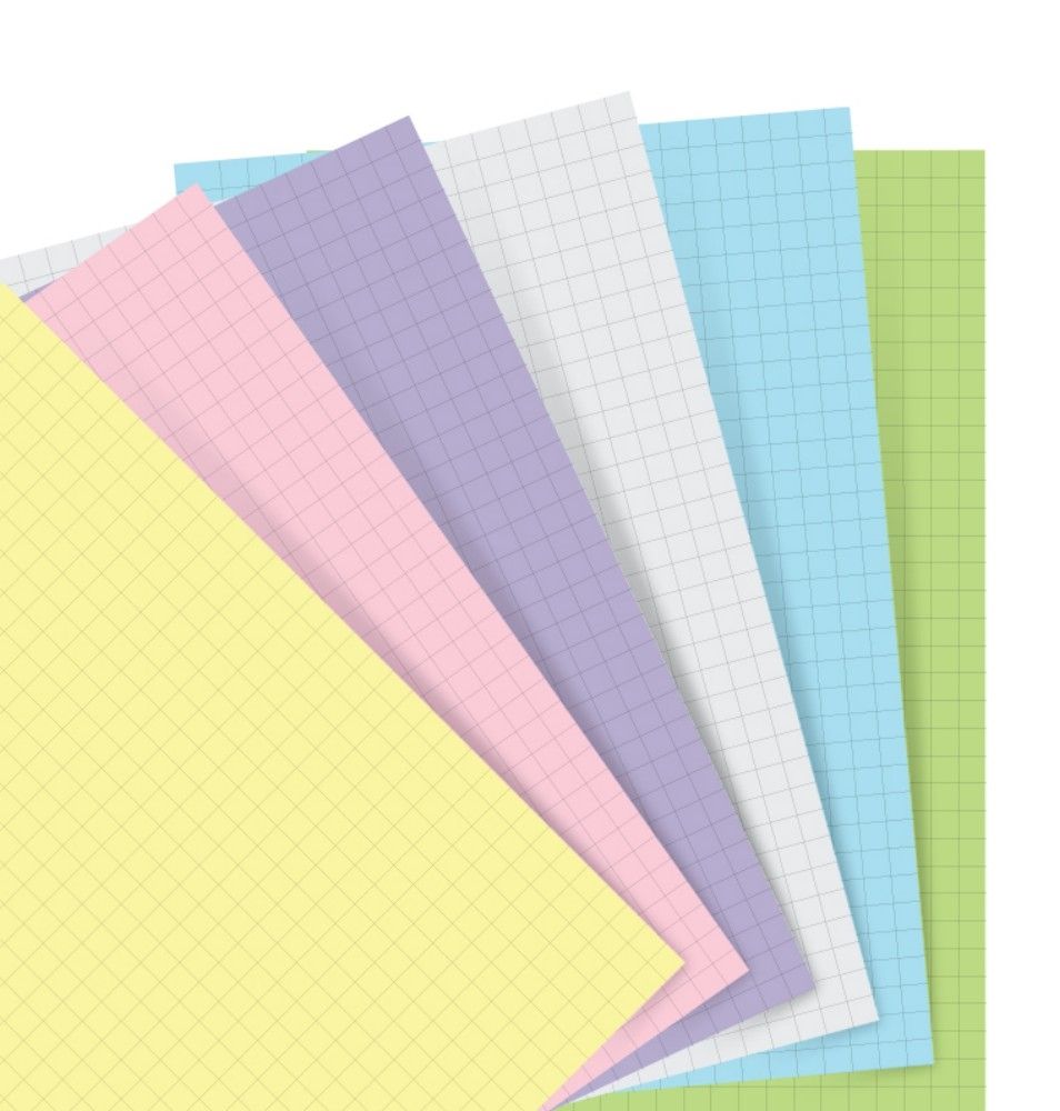 Filofax Notebook Refill A5 Pastell