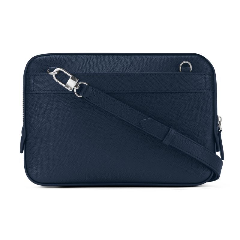Montblanc Sartorial Messenger Bag Mini Ink Blue