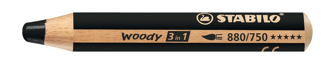 STABILO Aquarellfarbstift WOODY
