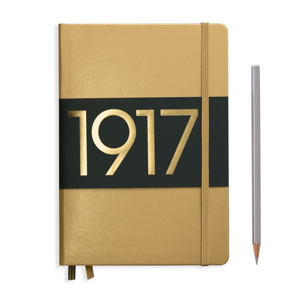 Leuchtturm1917 Notizbuch Medium Hardcover A5 Metallic Edition