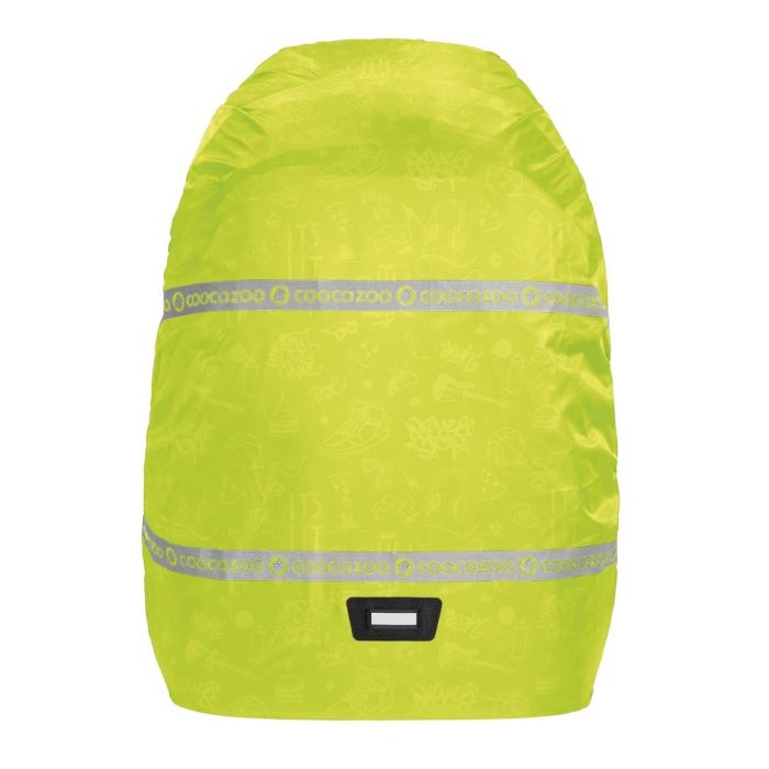 coocazoo Regenhülle Yellow Frontansicht coocazoo Regenhülle Yellow Frontansicht