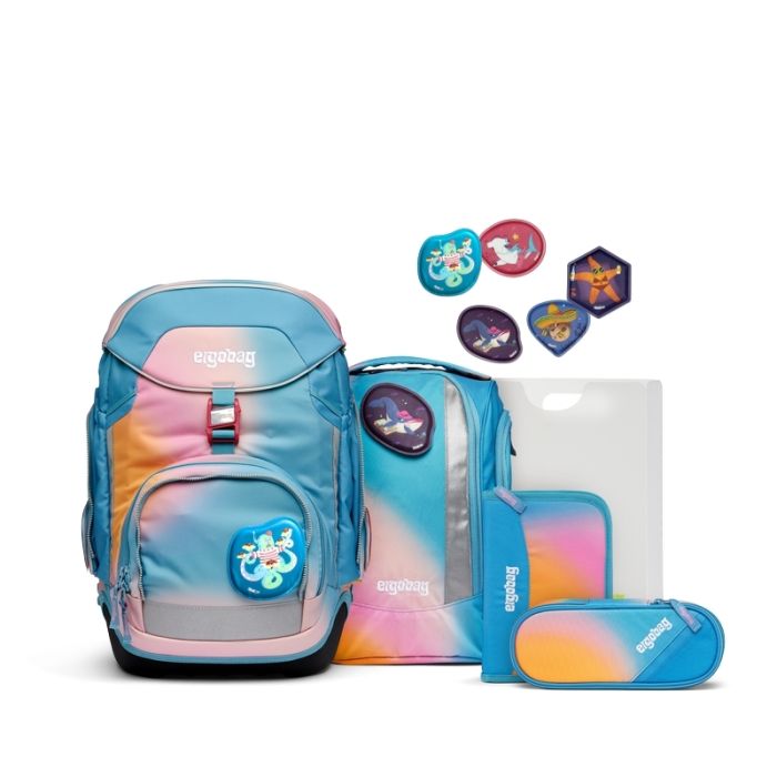 ergobag pack Schulranzen Set UrlaubsfieBär 