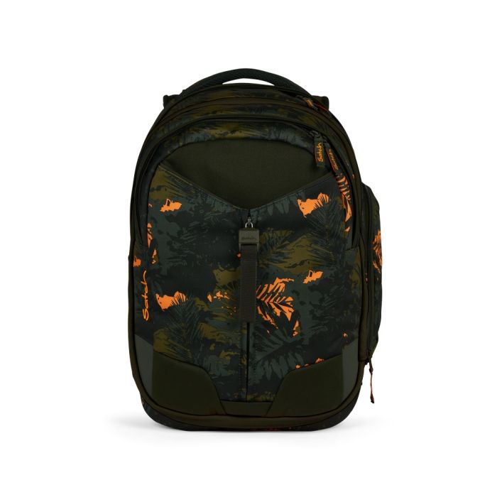 satch Schulrucksack match Jurassic Jungle Frontansicht