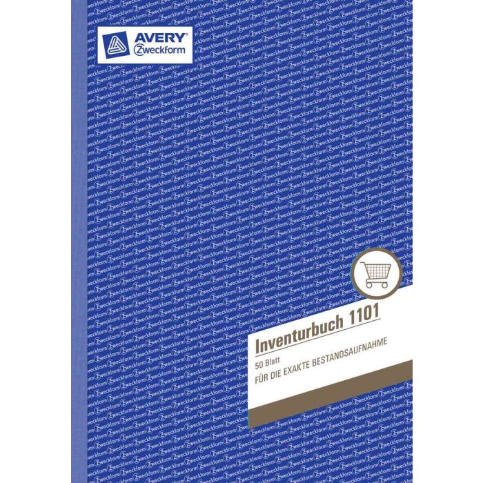 Avery Zweckform 1101 Inventurbuch, DIN A4, weiß Avery Zweckform 1101 Inventurbuch, DIN A4, weiß