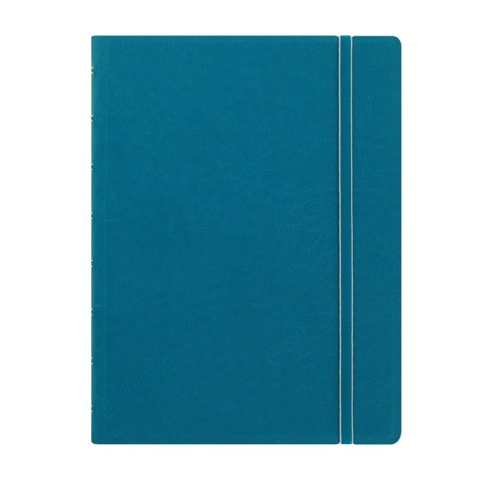 Filofax Notebook A5 Classic Aqua Frontansicht Filofax Notebook A5 Classic Aqua Frontansicht