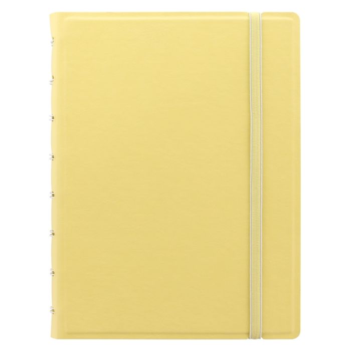 Filofax Notebook A5 Classic Pastels Lemon Frontansicht Filofax Notebook A5 Classic Pastels Lemon Frontansicht
