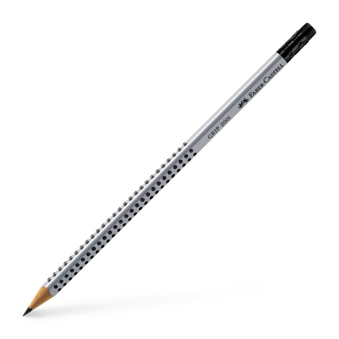 Faber-Castell Bleistift Grip 2001 mit Gummitip Faber-Castell Bleistift Grip 2001 mit Gummitip