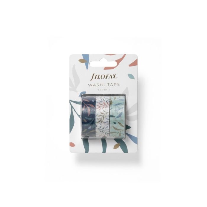 Filofax Washi Tape Botanical Set verpackt