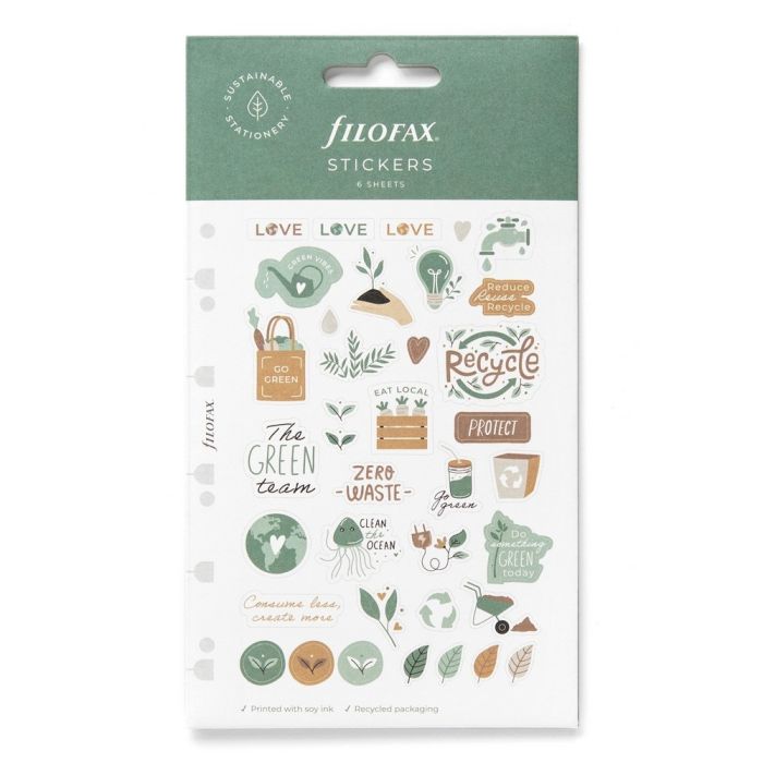 Filofax Sticker Set Eco Essential Filofax Sticker Set Eco Essential