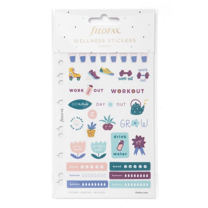 Filofax Sticker Set Everyday Wellness verpackt Filofax Sticker Set Everyday Wellness verpackt