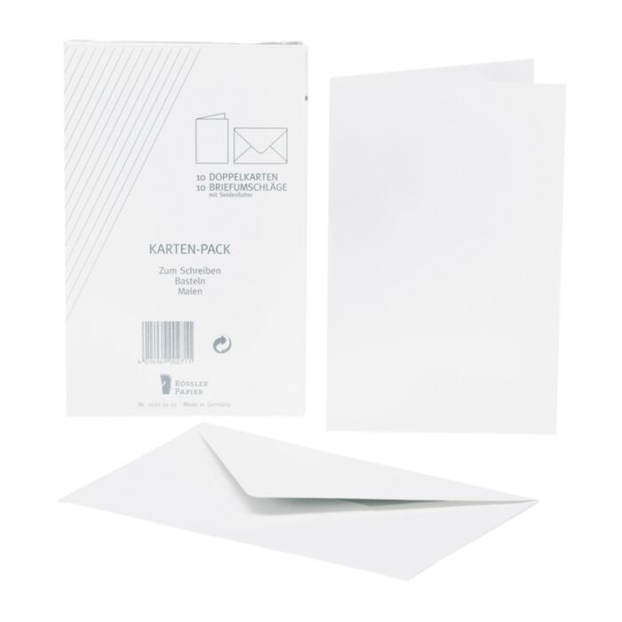 Rössler Papier Kartenpack 10/10 FT. 18 HD weiß Rössler Papier Kartenpack 10/10 FT. 18 HD weiß