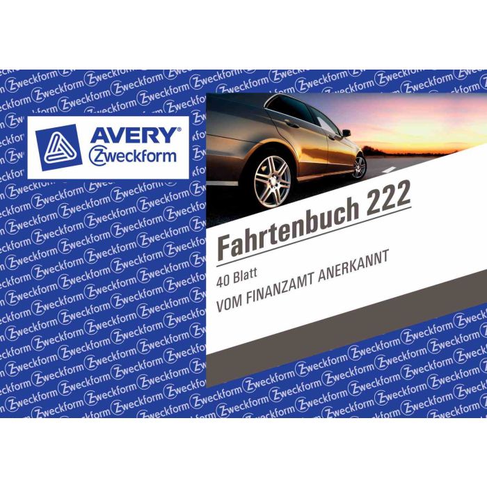Avery Zweckform Fahrtenbuch DIN A6 quer Avery Zweckform Fahrtenbuch DIN A6 quer