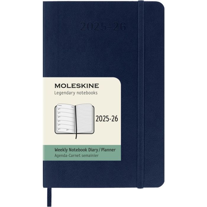 Moleskine 18 Monatskalender & Notizbuch 2026 Studienplaner 1 Woche auf 1 Seite Pocket Softcover Moleskine 18 Monatskalender & Notizbuch 2026 Studienplaner 1 Woche auf 1 Seite Pocket Softcover