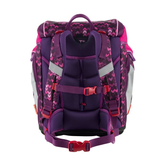 Scout Schulranzen Set Alpha Premium Glitter Heart 4-tlg.