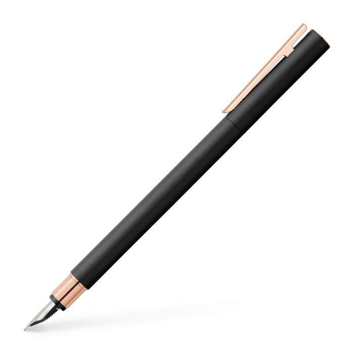 Faber-Castell Füllfederhalter Neo Slim schwarz roségold Faber-Castell Füllfederhalter Neo Slim schwarz roségold