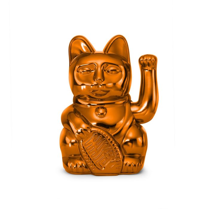 Donkey Winkekatze Lucky Cat Cosmic Edition Mars shiny copper Donkey Winkekatze Lucky Cat Cosmic Edition Mars shiny copper