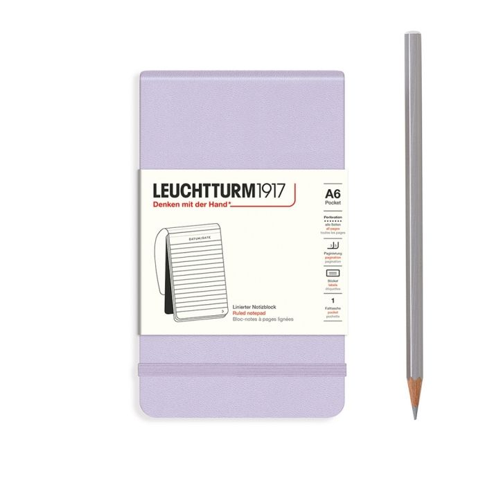 Leuchtturm1917 Notizblock Pocket A6 Lilac Leuchtturm1917 Notizblock Pocket A6 Lilac