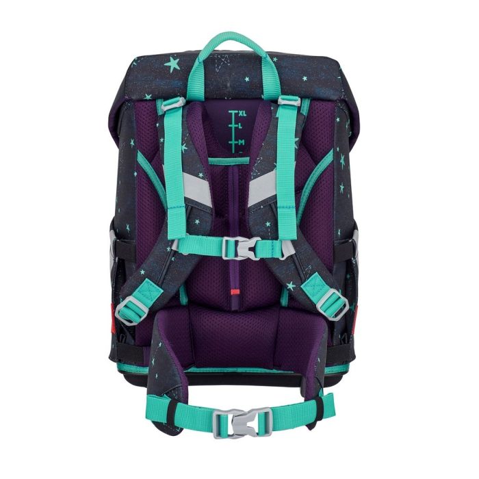 Scout Schulranzen Set Sunny II LED Sternenhimmel 5-tlg. - Limited Edition 
