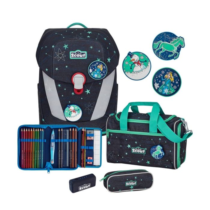 Scout Schulranzen Set Sunny II LED Sternenhimmel 5-tlg. - Limited Edition Scout Schulranzen Set Sunny II LED Sternenhimmel 5-tlg. - Limited Edition