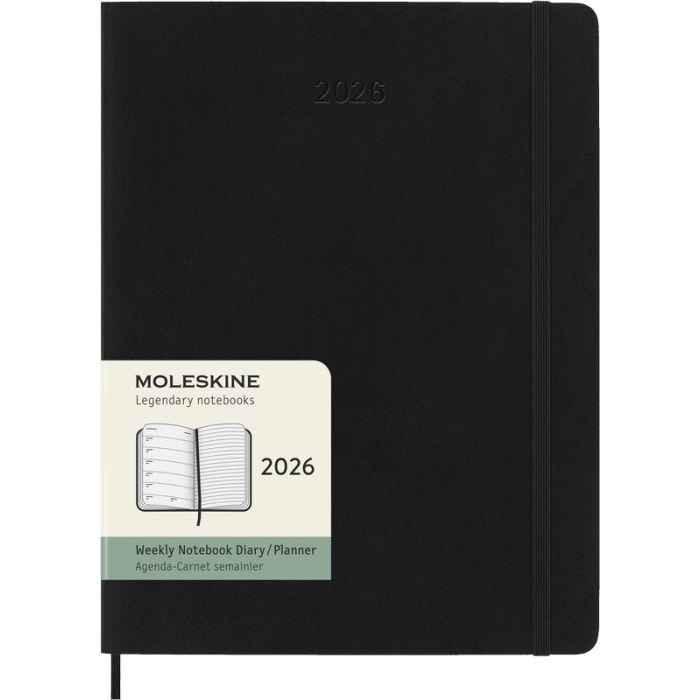 Moleskine Wochen-Notizkalender 2025 Klassik 1 Woche auf 1 Seite XL Softcover Moleskine Wochen-Notizkalender 2025 Klassik 1 Woche auf 1 Seite XL Softcover