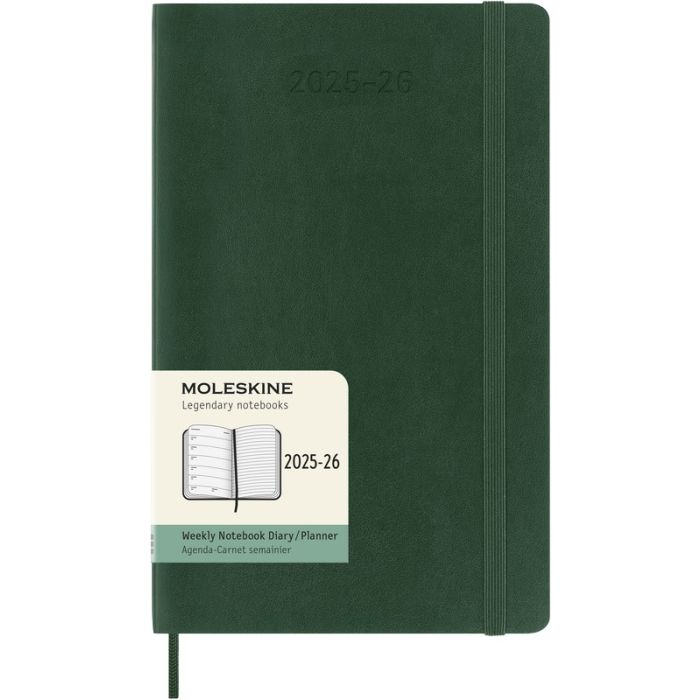 Moleskine 18 Monatskalender & Notizbuch 2026 Studienplaner 1 Woche auf 1 Seite Large Softcover Moleskine 18 Monatskalender & Notizbuch 2026 Studienplaner 1 Woche auf 1 Seite Large Softcover