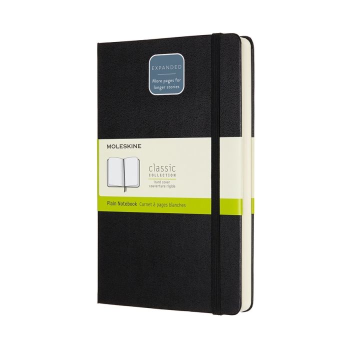 Moleskine Notizbuch Klassik Large Expanded Hardcover Schwarz Moleskine Notizbuch Klassik Large Expanded Hardcover Schwarz