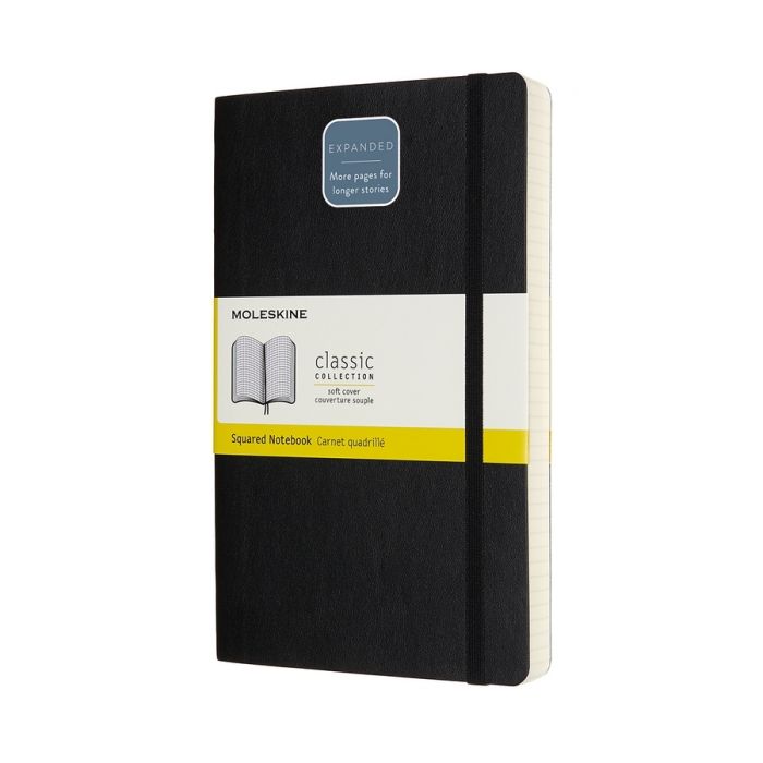 Moleskine Notizbuch Klassik Large Expanded Softcover Schwarz Moleskine Notizbuch Klassik Large Expanded Softcover Schwarz