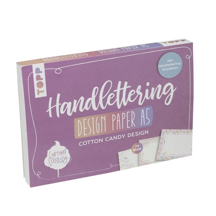 TOPP Handlettering Block: Cotton Candy A TOPP Handlettering Block: Cotton Candy A