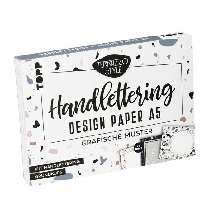 TOPP Handlettering Block: Terrazzo A5 TOPP Handlettering Block: Terrazzo A5