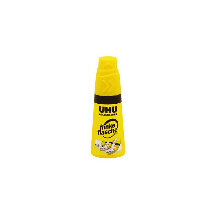 UHU® Alleskleber flinke flasche, auswaschbar, nachfüllbar, 35 g UHU® Alleskleber flinke flasche, auswaschbar, nachfüllbar, 35 g