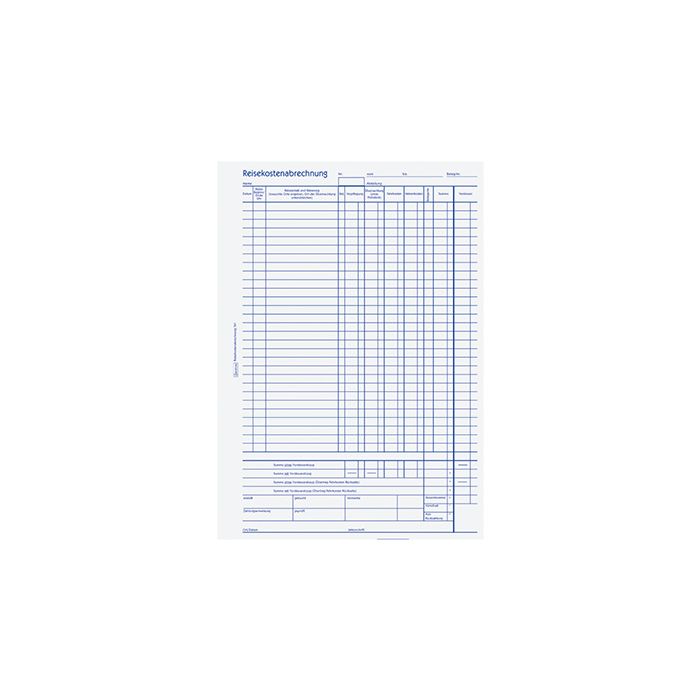 Avery Zweckform Reisekostenabrechnung DIN A4, 50 Bl. Avery Zweckform Reisekostenabrechnung DIN A4, 50 Bl.