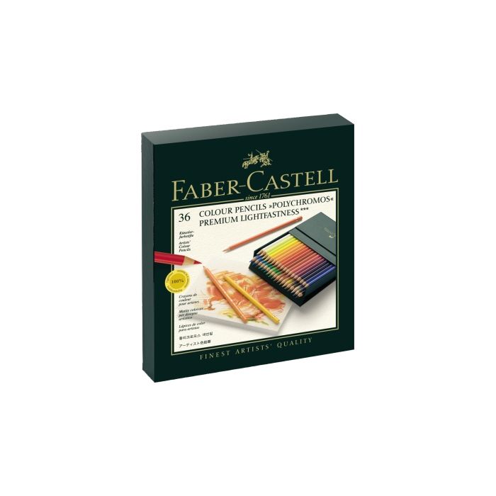 Faber-Castell Farbstifte Polychromos 36Stk./Pack. Atelierbox Faber-Castell Farbstifte Polychromos 36Stk./Pack. Atelierbox