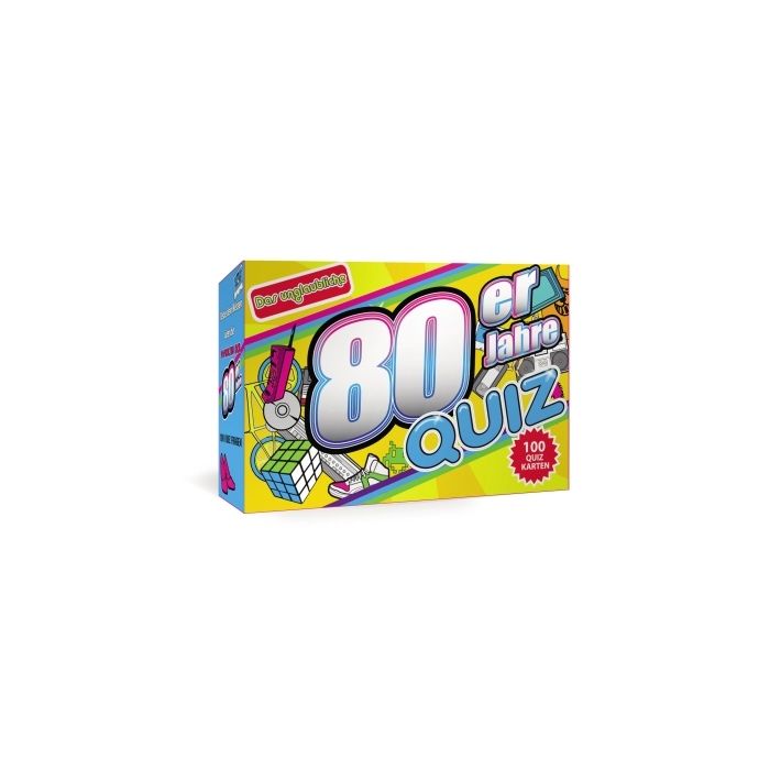 Gift Republic Quizkartenspiel 80er Jahre Gift Republic Quizkartenspiel 80er Jahre