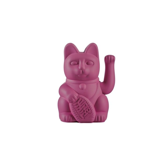 Donkey Winkekatze Lucky Cat purple 