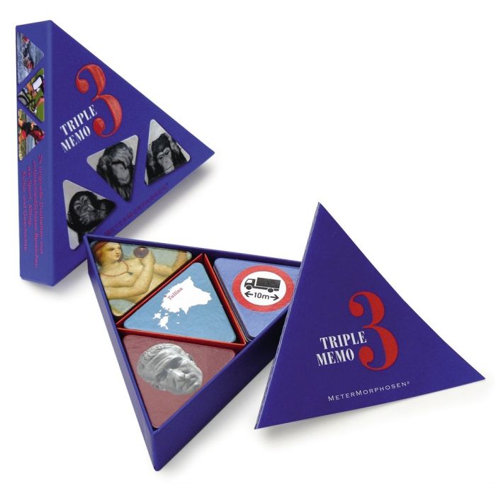Metermorphosen Memospiel DREI - Das Triple Memospiel