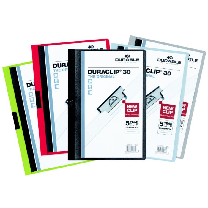 Durable DURACLIP Klemm-Mappe rot Durable DURACLIP Klemm-Mappe rot