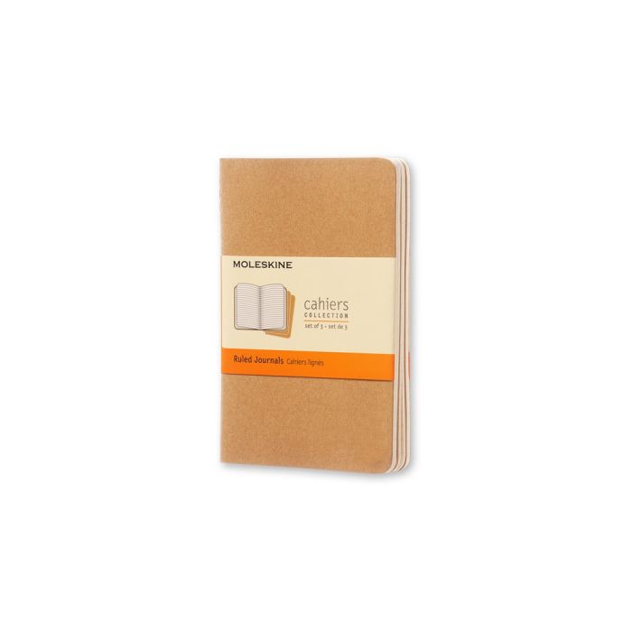 Moleskine Notizheft Cahier Pocket Softcover 3er Set