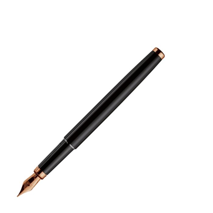 Otto Hutt Füllfederhalter Design 01 guillochiert schwarz F Otto Hutt Füllfederhalter Design 01 guillochiert schwarz F