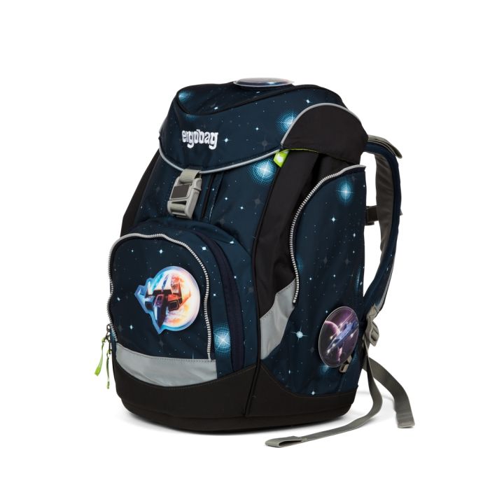 ergobag pack Schulrucksack Set KoBärnikus 6tlg. Special Edition Galaxy Glow