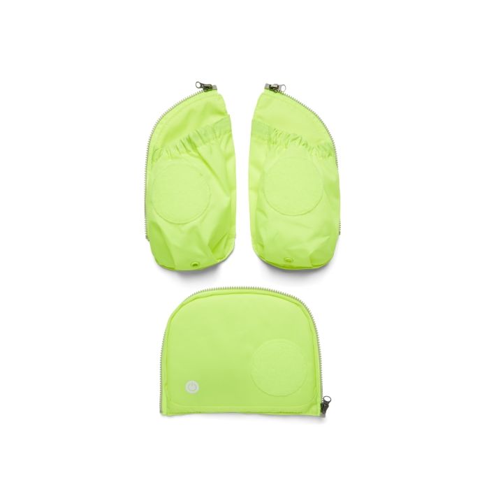 ergobag Sicherheitsset Fluo LED mit Zip-Seitentaschen Gelb (Modelle ab 11.2019) ergobag Sicherheitsset Fluo LED mit Zip-Seitentaschen Gelb (Modelle ab 11.2019)