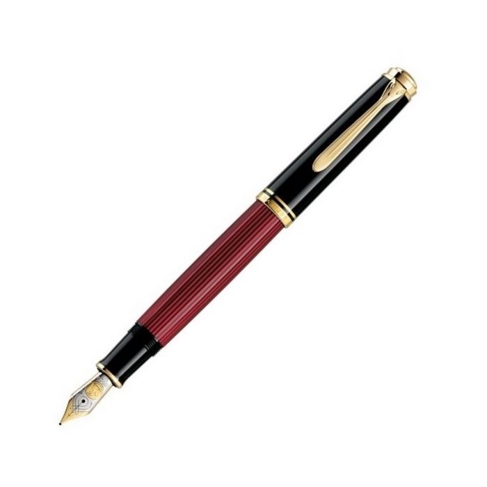 Pelikan Füllfederhalter Souverän M800 Schwarz-Rot Pelikan Füllfederhalter Souverän M800 Schwarz-Rot