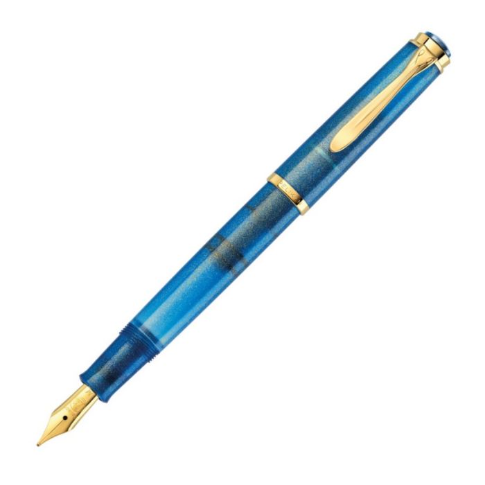 Pelikan Füllfederhalter Classic M200 Golden Lapis Pelikan Füllfederhalter Classic M200 Golden Lapis