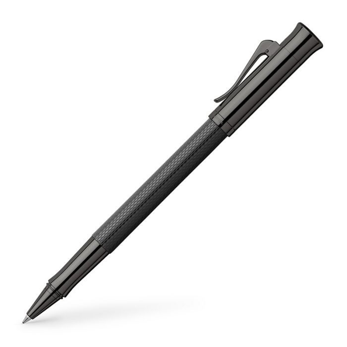 Graf von Faber-Castell Tintenroller Guilloche Black Edition