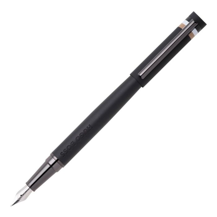 Hugo Boss Füllfederhalter Loop Black Iconic 