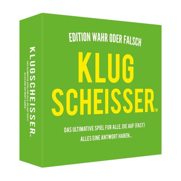 Kylskapspoesi Gesellschaftsspiel Klugscheisser Edition Wahr oder Falsch Kylskapspoesi Gesellschaftsspiel Klugscheisser Edition Wahr oder Falsch