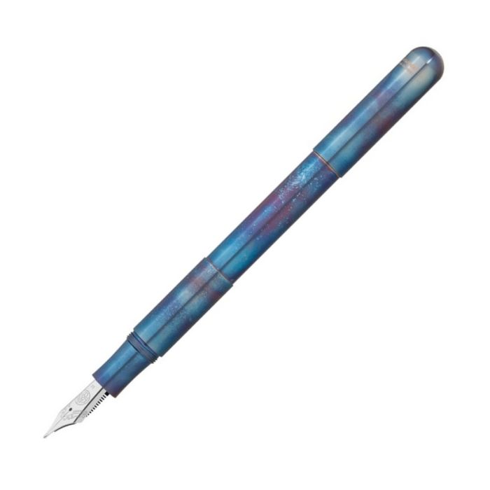 Kaweco Füllfederhalter Supra Fireblue offen Kaweco Füllfederhalter Supra Fireblue offen